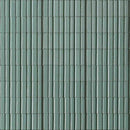 Glacier Italian Porcelain Structure 3D Tile Turquoise 3x8 Glossy for accent walls and bathroom walls