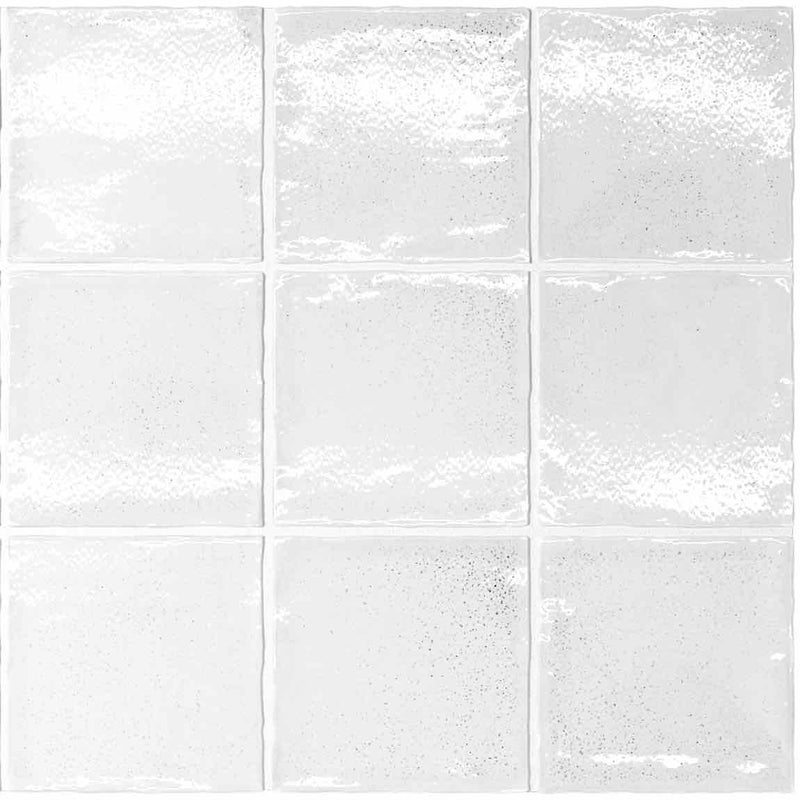 Farmhouse Wall Tile 4x4 White for kitchen and bathroom