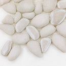 Glass Pebble Mosaic Tile Greek Island for bathroom and showers