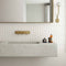 Picket Tile Arrow White Matte 2x10 featured on a modern bathroom