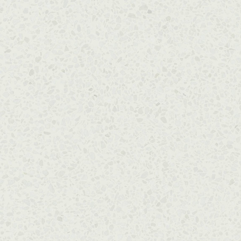 White Terrazzo Look Porcelain Tile 40x40 Rectified Matte for residential and commercial floors and walls