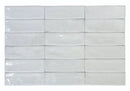 Petite Ville Subway Porcelain Tile White 2x6 for kitchen and bathroom