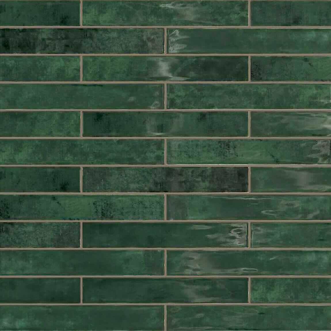 Persia Emerald Subway Wall Tile 2.5x16