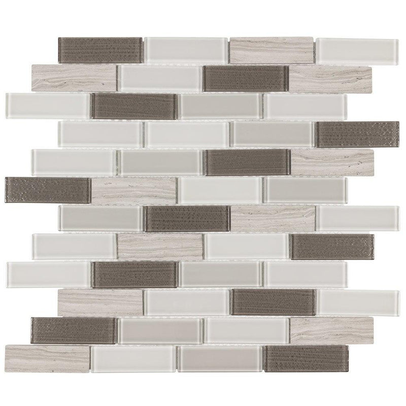 Mountainside Glass Mosaic Tile