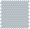Glass Mosaic Tile Penny Round Soft Blue