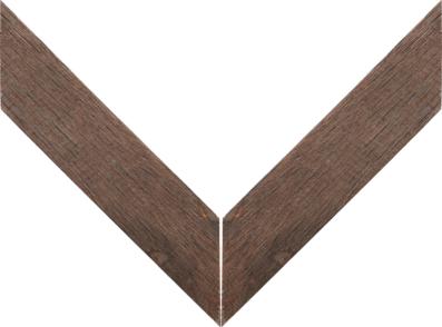 Reclaimed Boatwood Tile Chevron 3x12 (Set of 2)