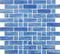 Glass Mosaic Tile Water Art Navy Blue Mix