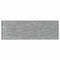 Subway Glass Tile Grey Jeans 3 x 9