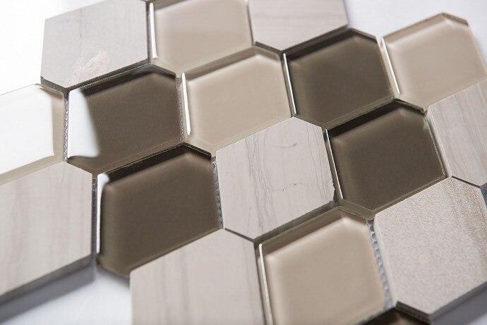 Waterjet Diamond Mosaic Tile Urban