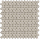 Glass Mosaic Tile Penny Round Jasmine