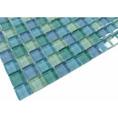 Glass Mosaic Tile Crystal Waters 1 x 1