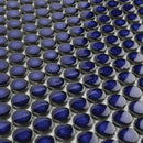 Penny Round Tile Cobalt Blue