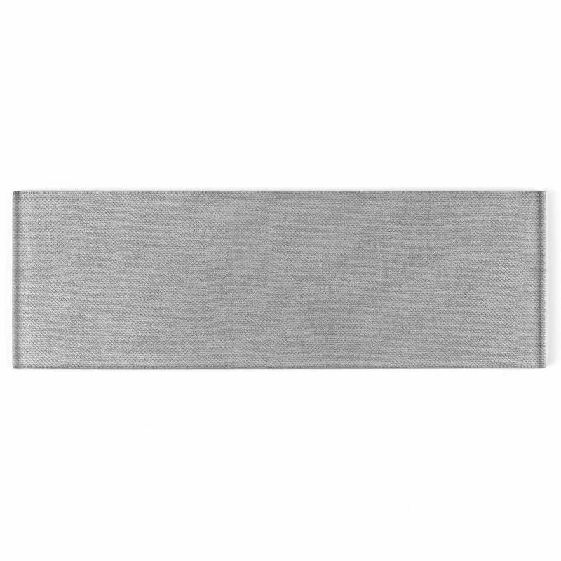 Subway Glass Tile Silver Jeans 4 x 12