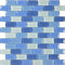 Glass Mosaic Tile South Pacific Blend 1 x 2
