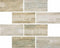 Glass Subway Tile Wood Ash 3x6