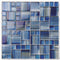 Glass Mosaic Tile Current Deep Blue