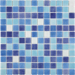 Pool Recycled Glass Tile Water Blend