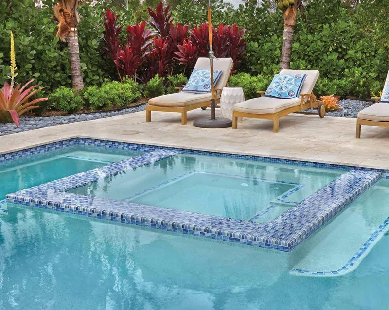 Glass Trim South Pacific Blend - 1 Linear Foot