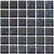 Iridescent Clear Glass Pool Tile Charcoal 1 x 1