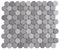 Penny Round Ceramic Mosaic Tile Gray