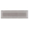 Subway Ceramic Tile Gray Beveled 3 x 10