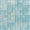 Glass Pool Mosaic Tile Sea Foam Blend