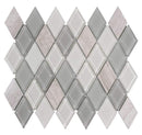 Diamond Haisa Light Marble & Glass Tile