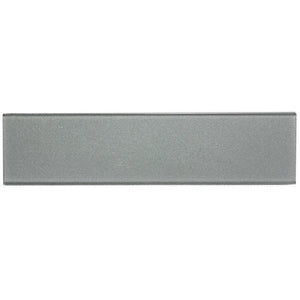 Glass Subway Tile Gray 3x12