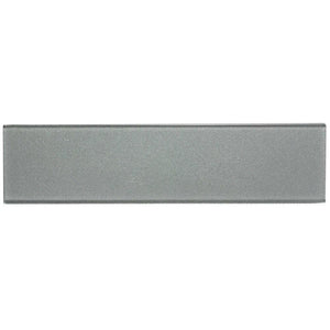 Glass Subway Tile Gray 3x12