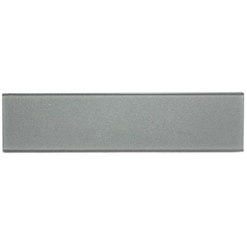 Glass Subway Tile Gray 3x12