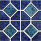 Pool Mosaic Tile Reflection Caribbean Blue