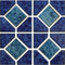 Pool Mosaic Tile Reflection Caribbean Blue