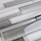 Random Glass Mosaic Tile Linear Concrete