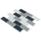 Glass Subway Tile Blue Waters 2x4