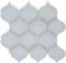 Glass Mosaic Tile Arabesque Soft Blue