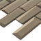 Glass Wall Tile Dimension Bronze 2x6