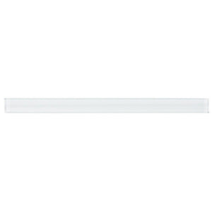 Glass Tile Pencil Liner White Trim Piece