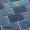 Iridescent Glass Tile Summer Gray 2 x 3