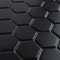 Hexagon Porcelain Mosaic Tile Black 2 x 2