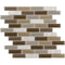 Glass Mosaic Tile Contemporary Brown