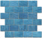Glass Mosaic Tile Water Art Shallow Blue 2x3