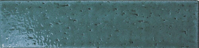 Brick Subway Tile Glazed Turquoise 2.5x9.5
