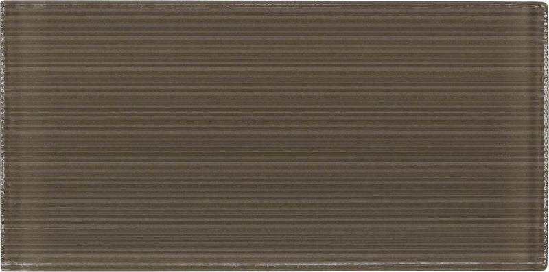 Glass Subway Tile Texture Brown 3 x 6