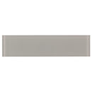Glass Subway Tile French Gray 3x12