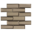 Glass Wall Tile Dimension Bronze 2x6