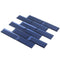 Glass Wall Tile Dimension Ink Blue 2x6