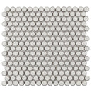 Penny Round Tile Vintage Pearl White