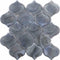 Liquified Glass Tile Smoke Arabesque