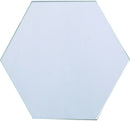 Mirrored Glass Tile Hexagon 5x6 for backsplash and featured walls