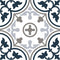 Patterned Tile Heritage Blue 8x8